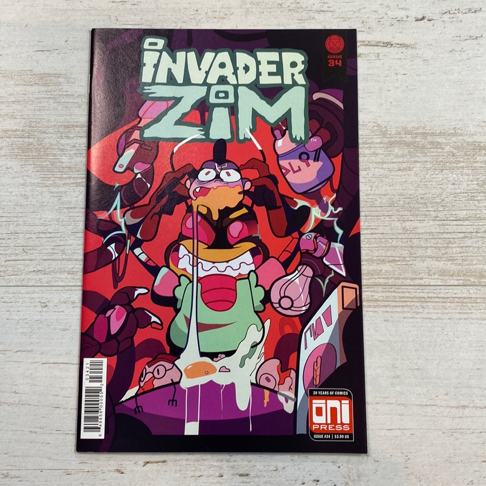 Invader Zim Issue #34 Oni Press Comic Book